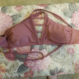 Dusty Rose Bikini Top!